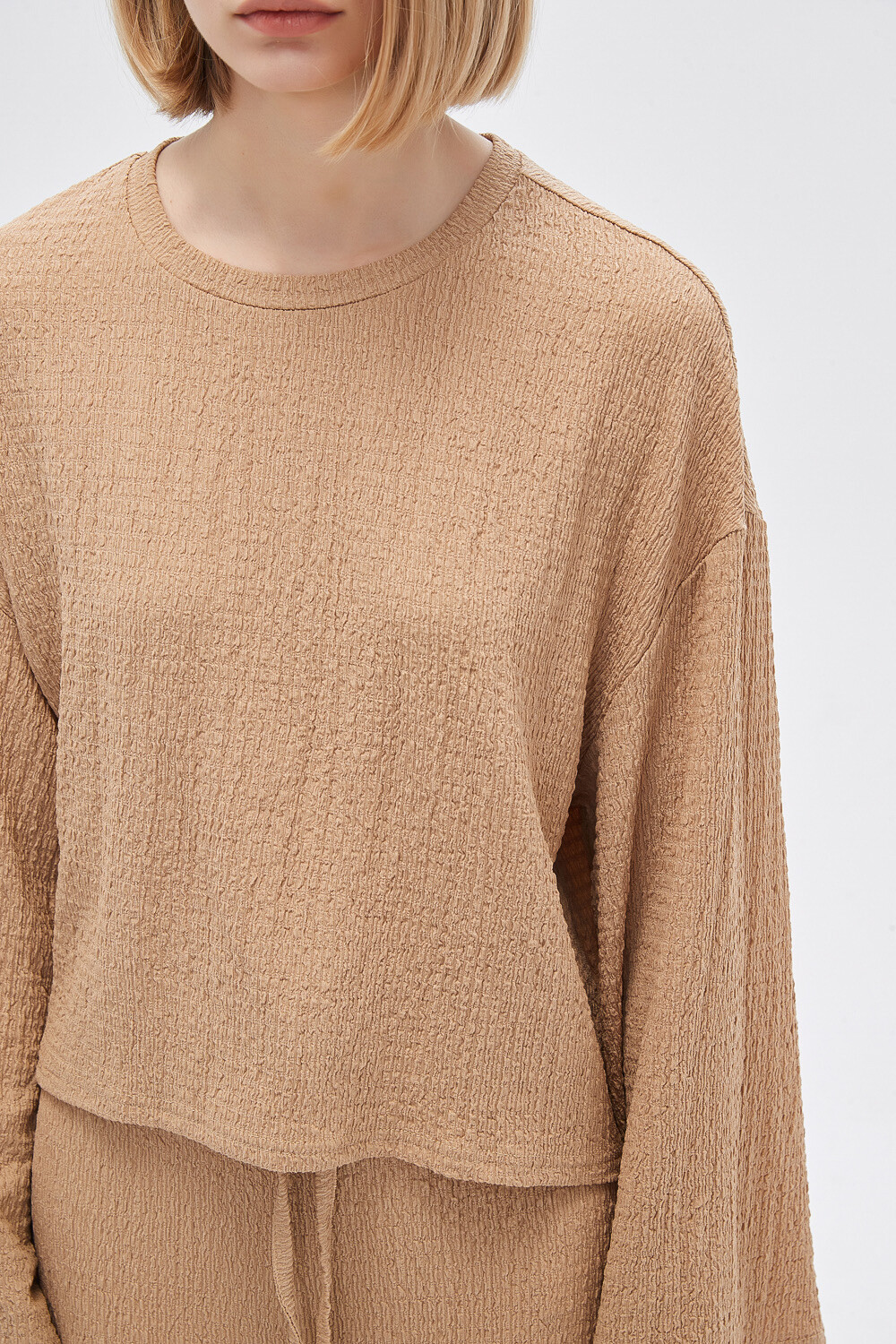 Tops Rele Beige Oscuro
