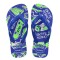 Sandalias Infantiles Havaianas Kids Athletic Blanco - Azul Naval