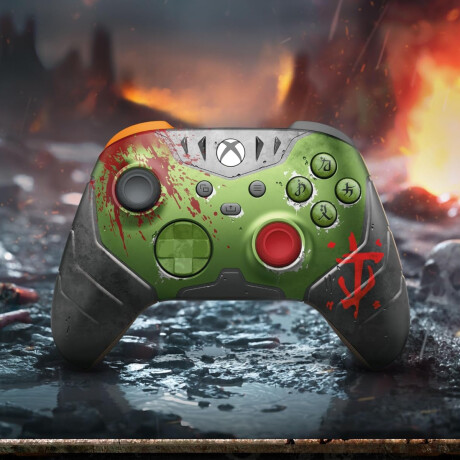 Joystick inalámbrico Microsoft para Xbox One DOOM Joystick inalámbrico Microsoft para Xbox One DOOM