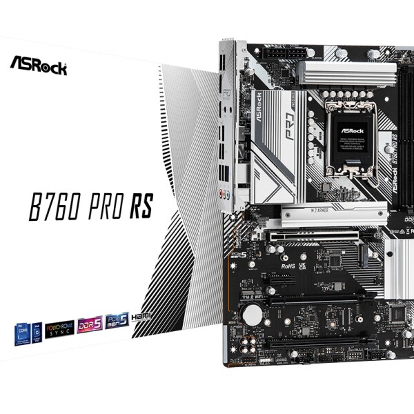 Placa Madre Asrock B760 Pro Rs Lga1700 PLACA MADRE ASROCK B760 PRO RS 1700