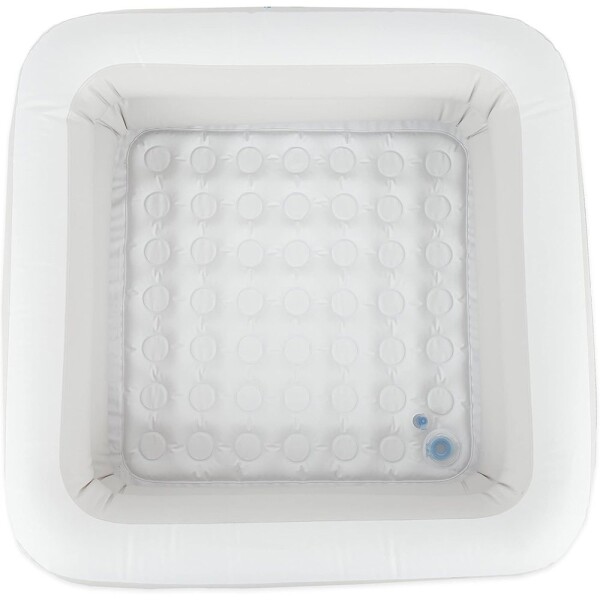 Bañera Bebé Bestway Mini Piscina Inflable Cuadrada Pileta Variante Color Blanco