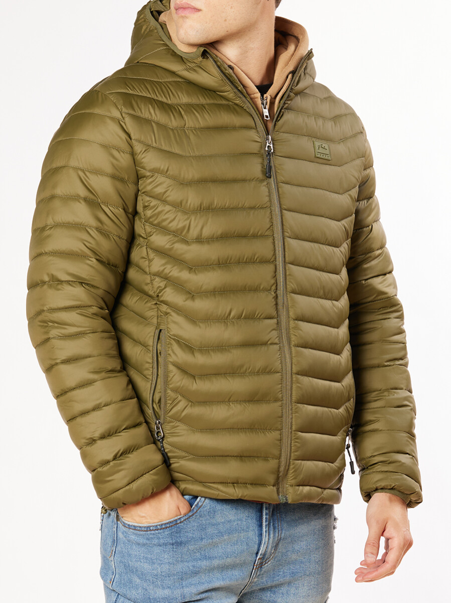 CAMPERA VALLEW23 RUSTY - Militar 