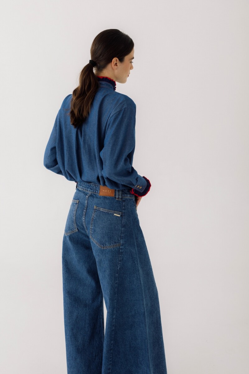 JEAN WIDE XL Azul