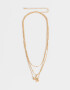 Collares Cortos De inicial Collar Corto De Inicial "b" - Dorado