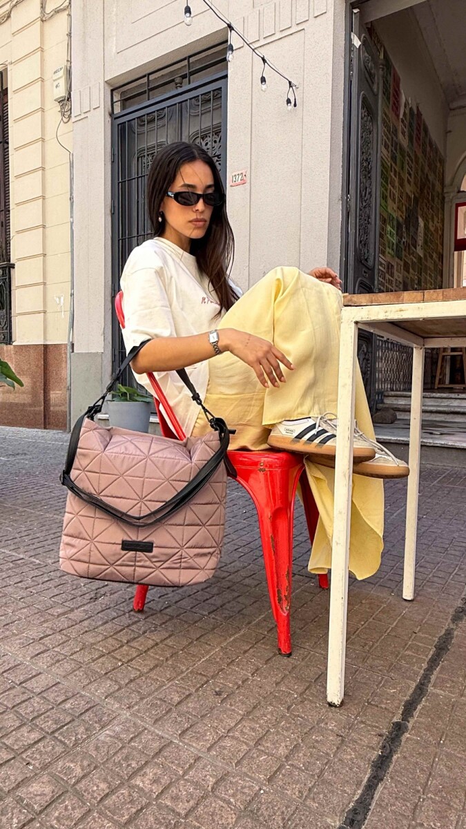 CARTERA ZINNIA - ALMENDRA 