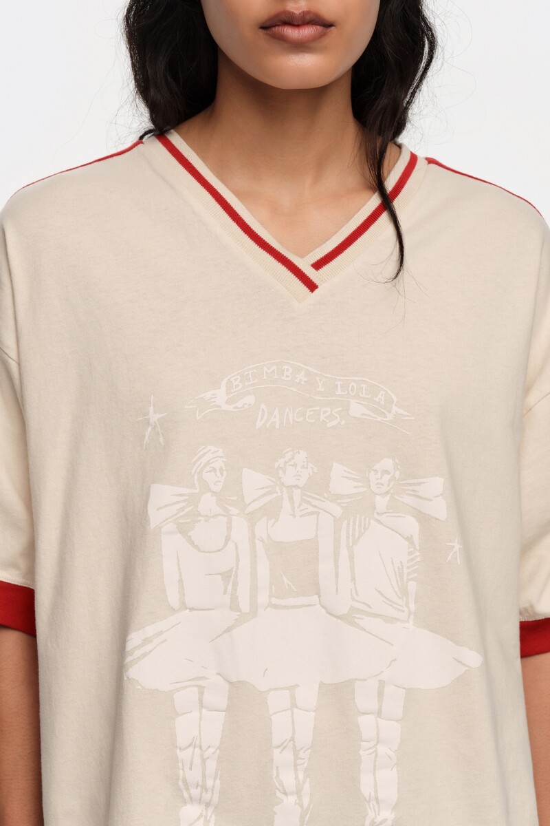 CAMISETA Marfil