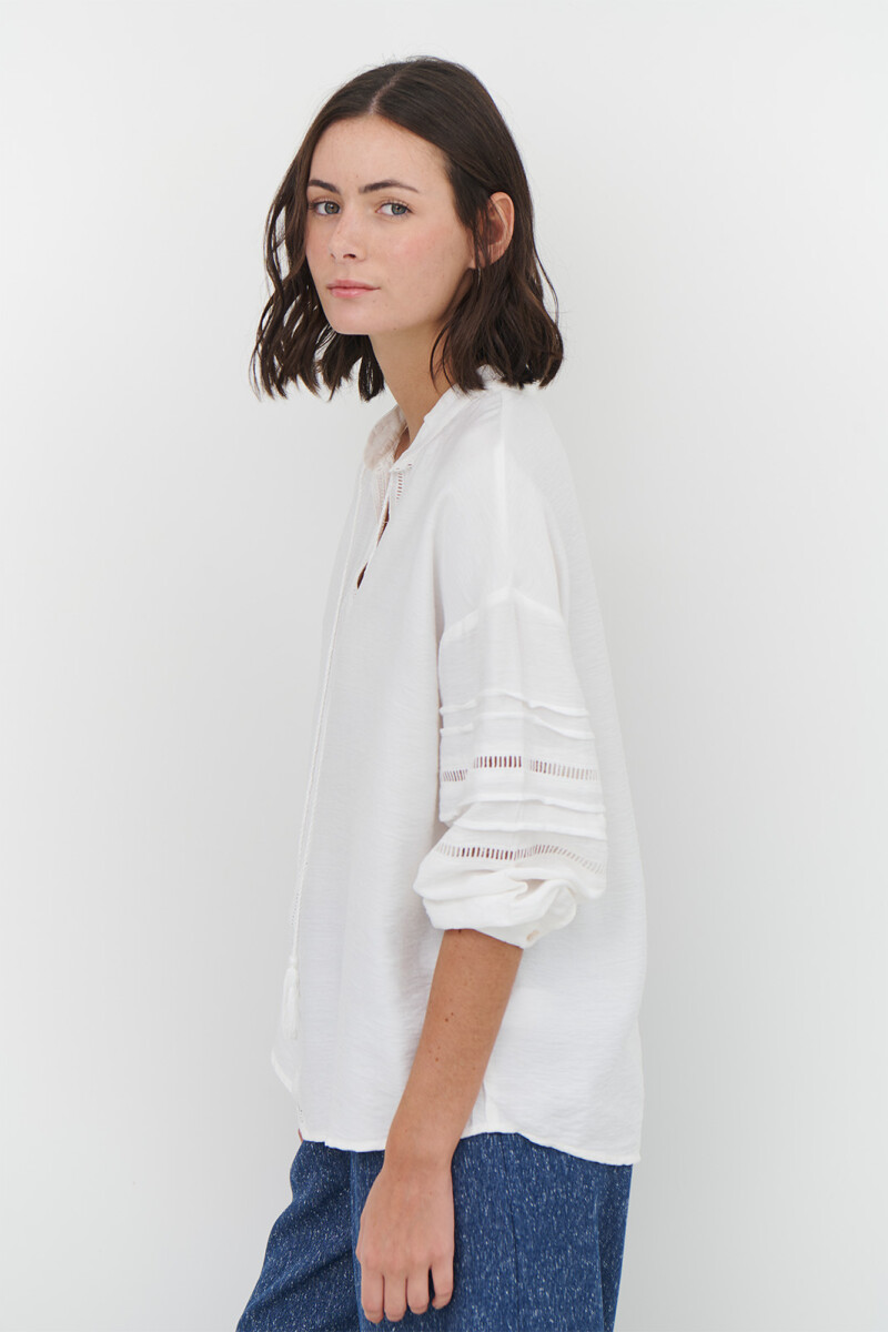 CAMISA SOLEDAD BLANCO