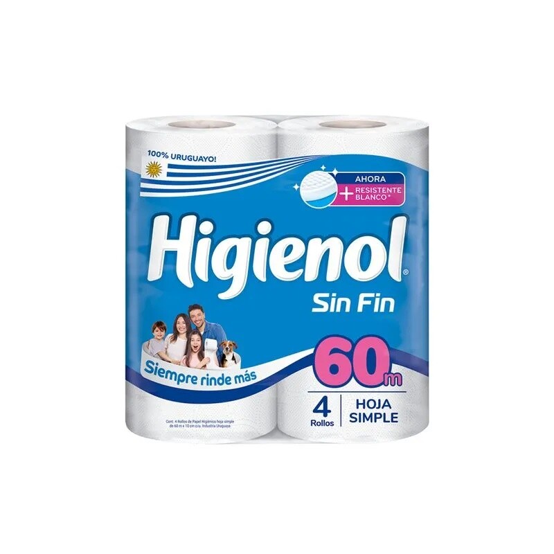 HIGIENOL SIN FIN X4 Higienol Sin Fin X4