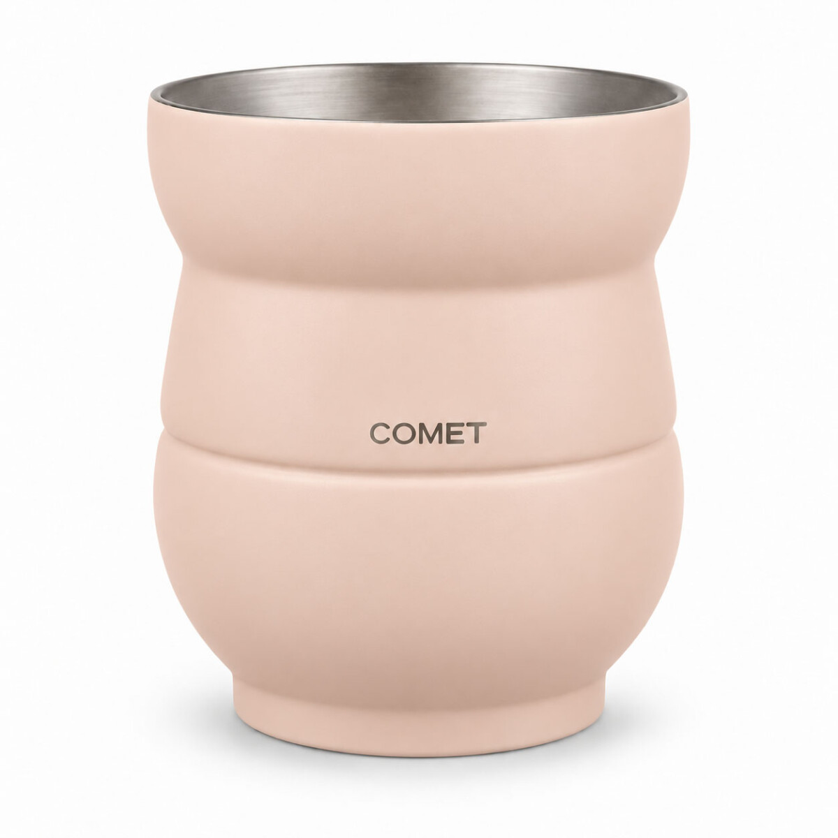 Mate Chico con Doble Pared en Acero Inoxidable 140Ml Comet - Rosado 