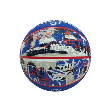 PELOTA GRAFITTE Blue/White/Red