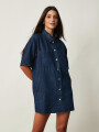 VESTIDO ELENIA AZUL OSCURO