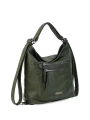 MOCHILA CARTERA ESTHER VERDE MILITAR