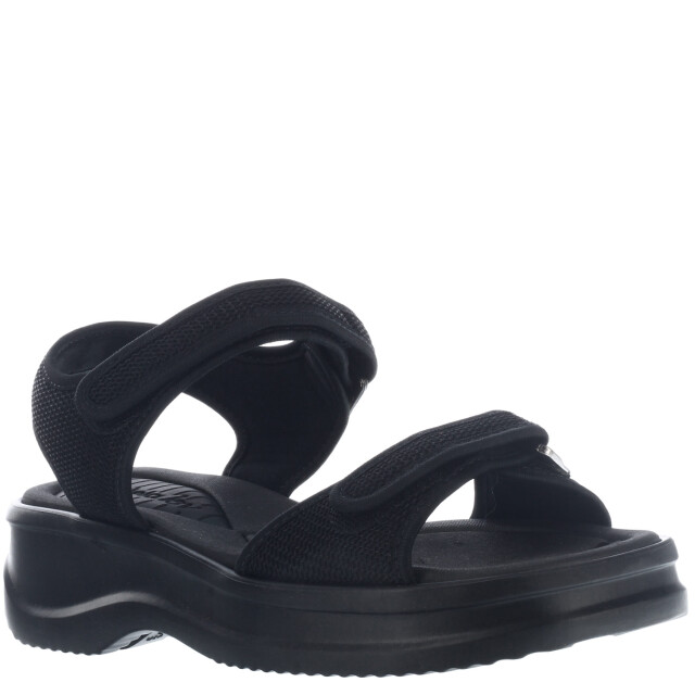 Sandalia de Mujer Azaleia Casual Vera Solft c/Velcro Negro