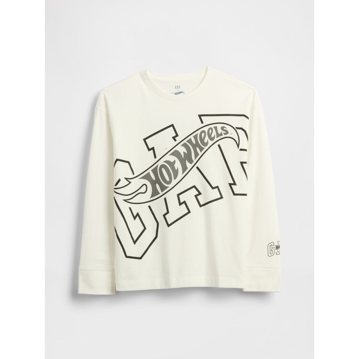 V-JPN LS HW GAP GR TEE - NEW OFF WHITE 