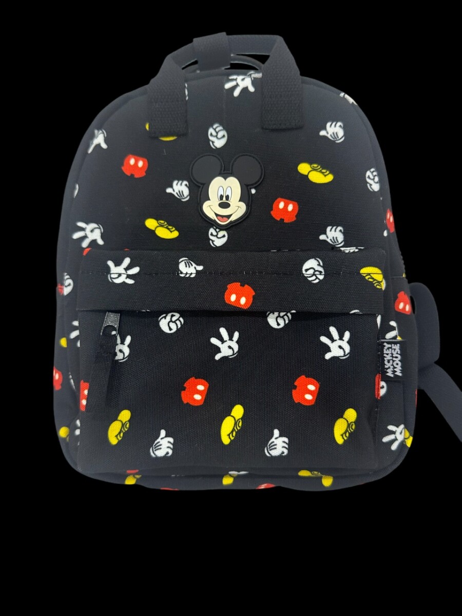 Mochila Disney DMK7357 Mickey Mouse Universo Binario - NEGRO 