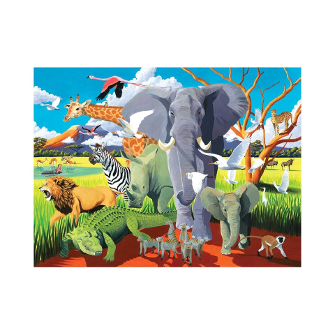 Puzzle Crocodile Creek 500 Piezas 45 x 61 cm SAFARI