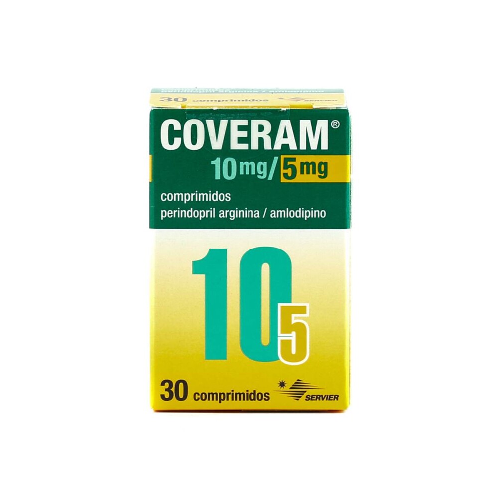 COVERAM 10/5 MG. FRASCO X 30 COMPRIMIDOS única