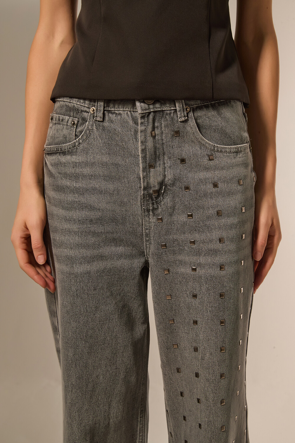 Pantalon Rockin Gris Claro