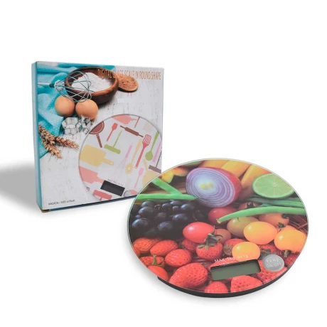 BALANZA COCINA REDONDA 18.5CM 3-4 COLORES 25863 BALANZA COCINA REDONDA 18.5CM 3-4 COLORES 25863