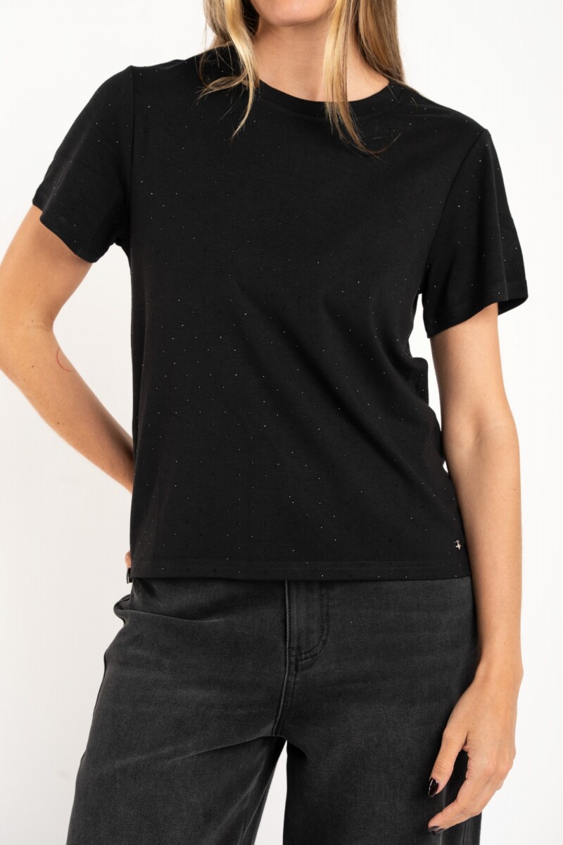 Remerón Brillos Viscosa Negro