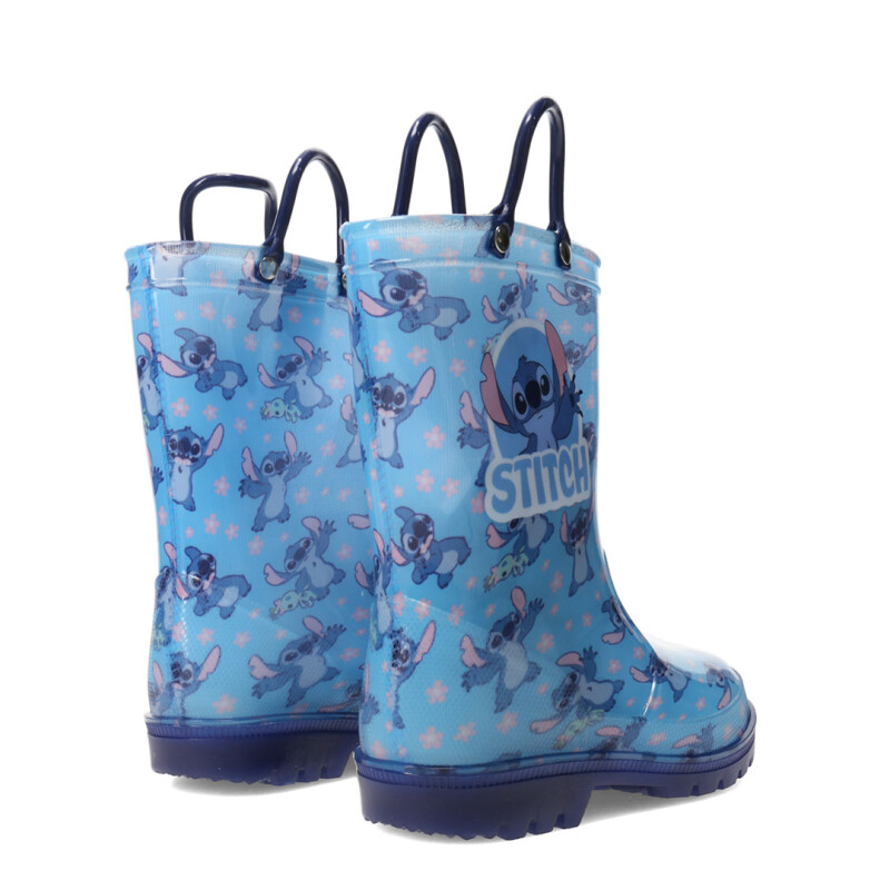 Bota de Niños Disney De Lluvia Stitch Azul