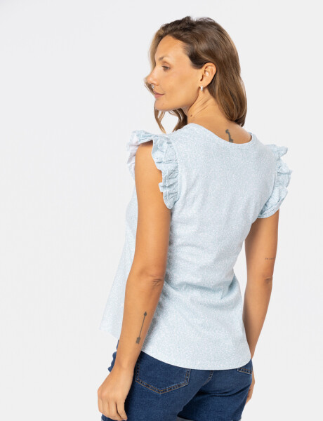 REMERA ESTAMPADA Verde