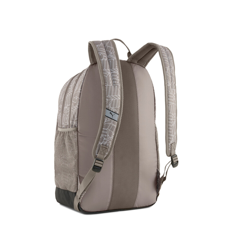 Mochila Puma Academy AOP Backpack Marrón - Negro