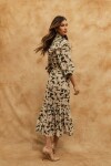 CAMISERO MARIE MAXI MOSS GREEN FLOWER CAMISERO MARIE MAXI MOSS GREEN FLOWER