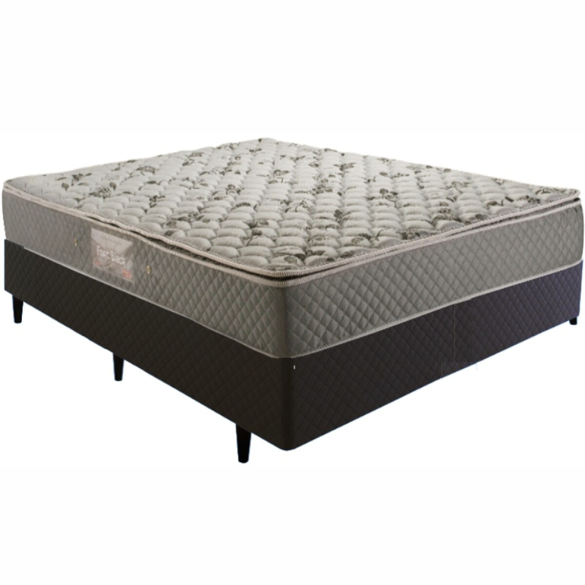 Colchón + Sommier Fort Espuma Alta Densidad - 1,40 x 1,90 - 2 Plazas 
