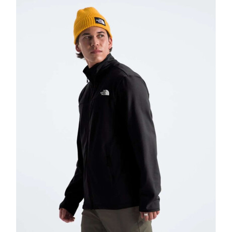 Campera Polar Cedar Trail Grid hombre Tnf Black