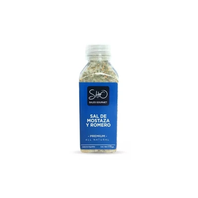 Sal de romero y mostaza 236g Shio Sal Sho Romero Y Mostaza 236g