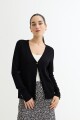 Cardigan básico NEGRO