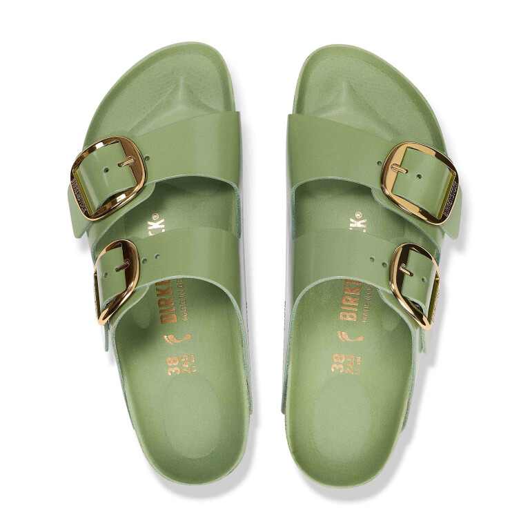 Sandalia Arizona BB LENA High Shine Green Tea HEX - Estrecho Green Tea