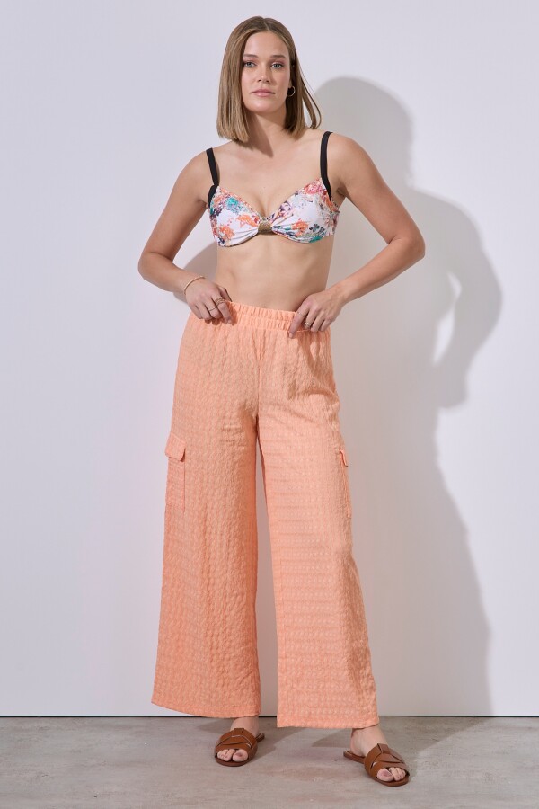 Pantalon Texturado CORAL