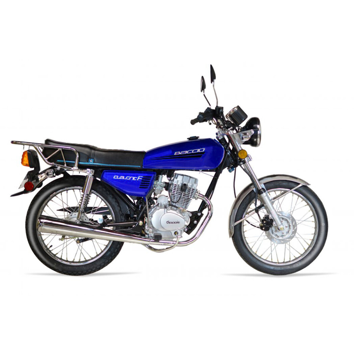 Moto Baccio Classic F125 - Azul 