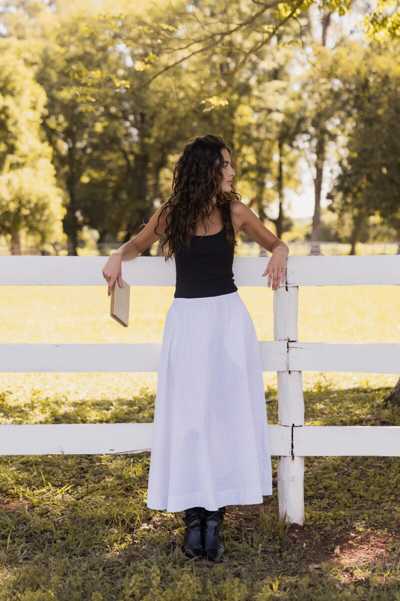 Vestido Gianna B&W Cuadrille Vestido Gianna B&W Cuadrille