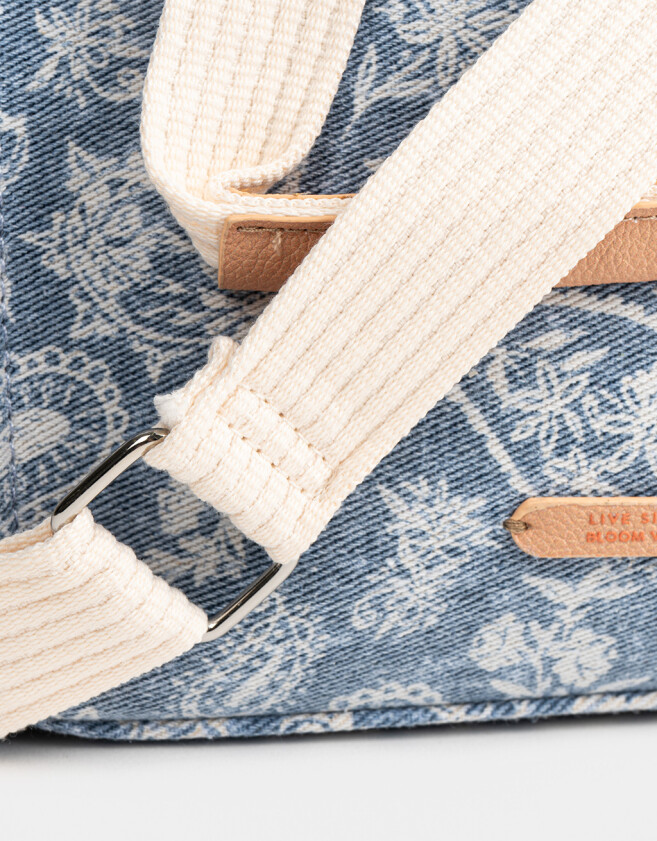 City Denim Cartera City Denim Paisley - Azul Gastado