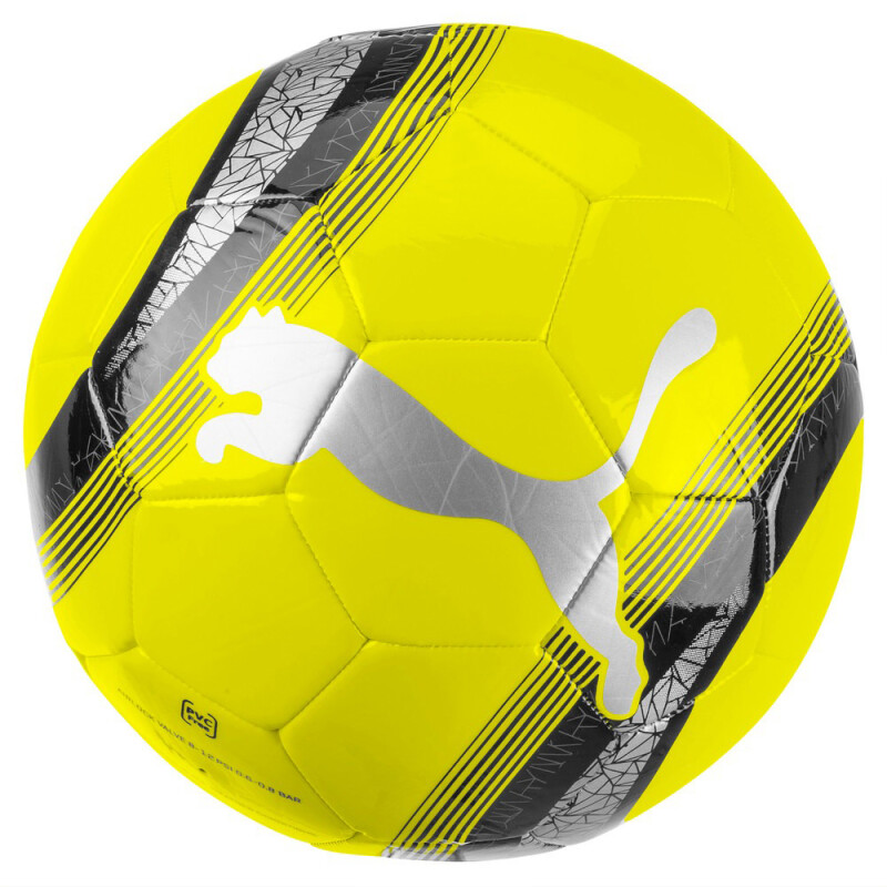 Pelota Puma Big Cat 3 Ball Amarillo - Negro - Plateado