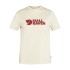 Polo Fjallraven Logo Tee Mujer Chalk White