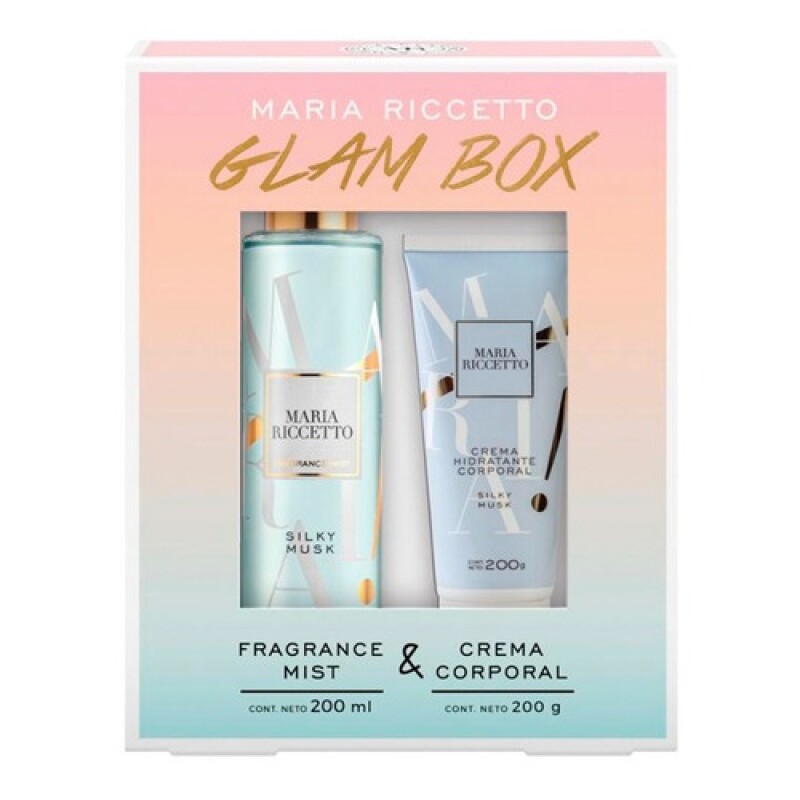 Set Fragancia Mist María Riccetto Silky Musk 200ml + Crema corporal Original Set Fragancia Mist María Riccetto Silky Musk 200ml + Crema corporal Original