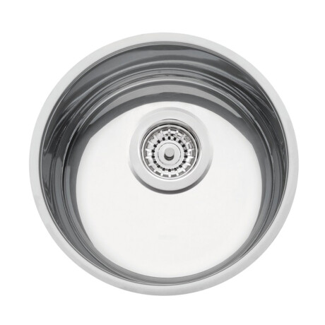 PILETA DE COCINA SIMPLE CON VALVULA DE 30X16 CM GRIS MATE GAMAS DE GRIS