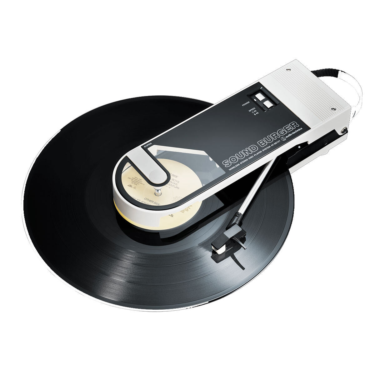 Bandeja De Vinilo Audio Technica Atsb272 Blanco 