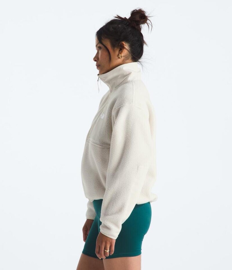 Campera Yumiori Off Peak Full-Zip White Dune