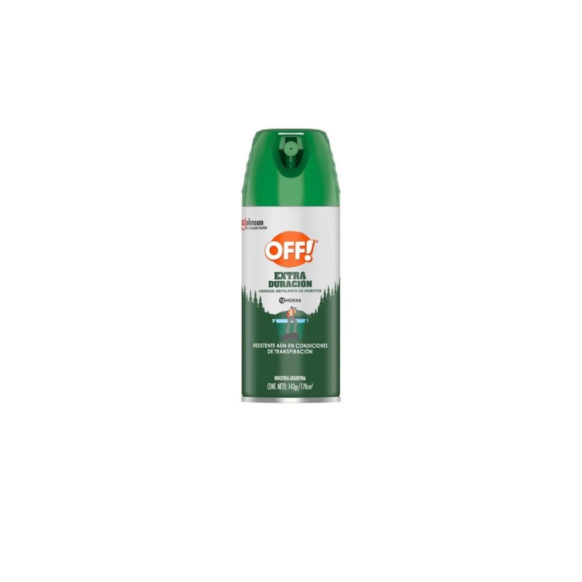 OFF! EXTRA DURACION AEROSOL, 170ML 