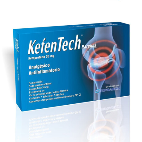 Kefentech analgésico antiinflamatorio parches Kefentech analgésico antiinflamatorio parches