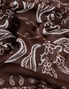 Pañuelos Raso Algodón Bulgaros Pañuelo Algodón Búlgaros - Marron Chocolate