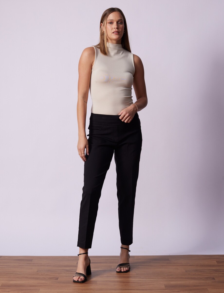 Pantalon Pull On - Negro 