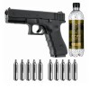 Pistola Glock 17 6mm Gen4 Co2 + Balines + Garrafas Pistola Glock 17 6mm Gen4 Co2 + Balines + Garrafas