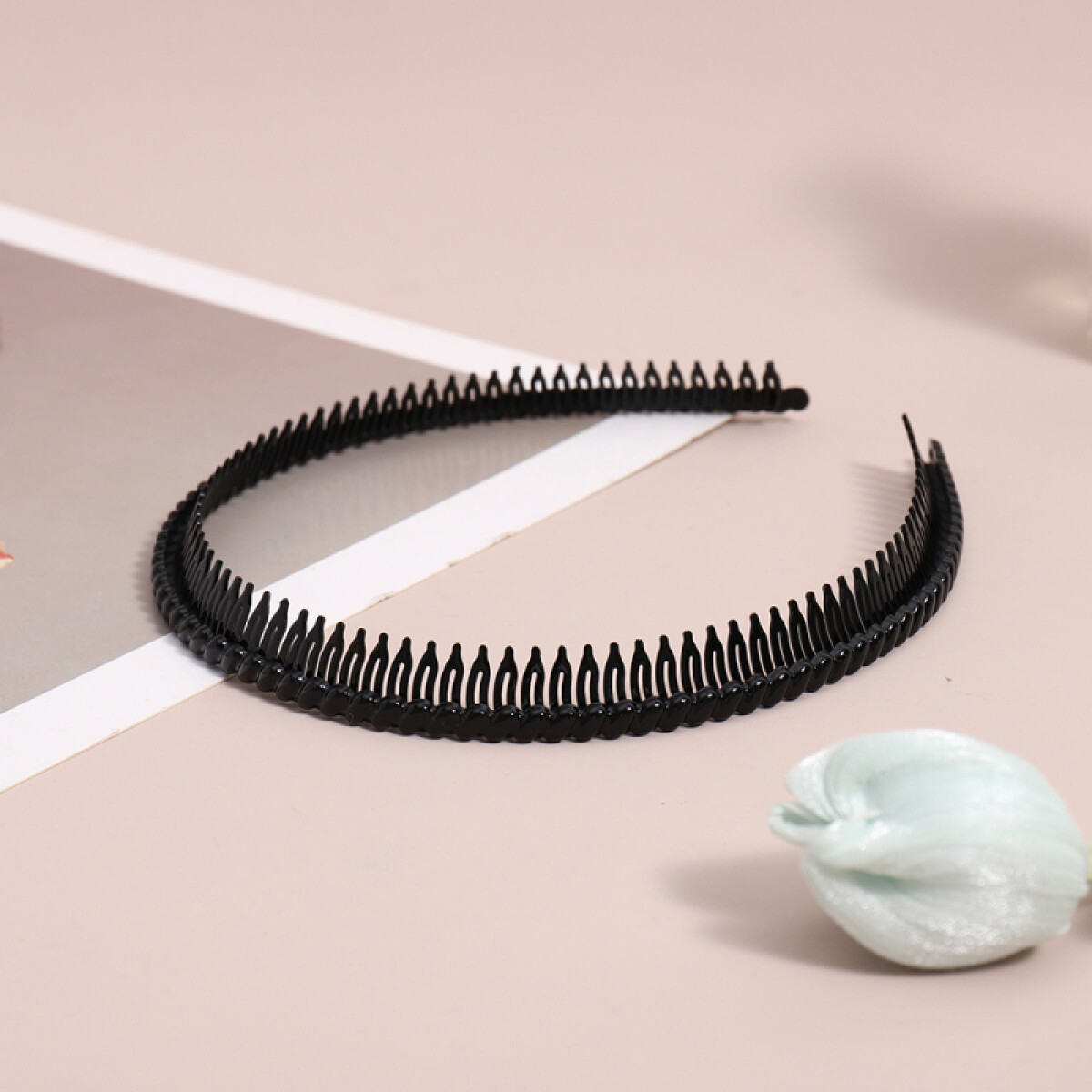 Vincha De Pelo Básica - Color Negro 