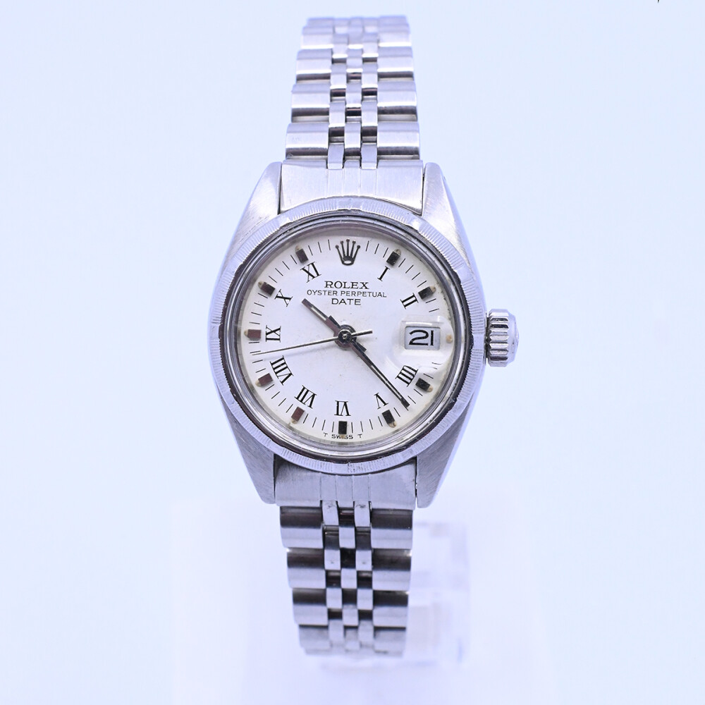 Rolex date dama 6919 año 1980 caja 26 mm acero inoxidable. Rolex date dama 6919 año 1980 caja 26 mm acero inoxidable.